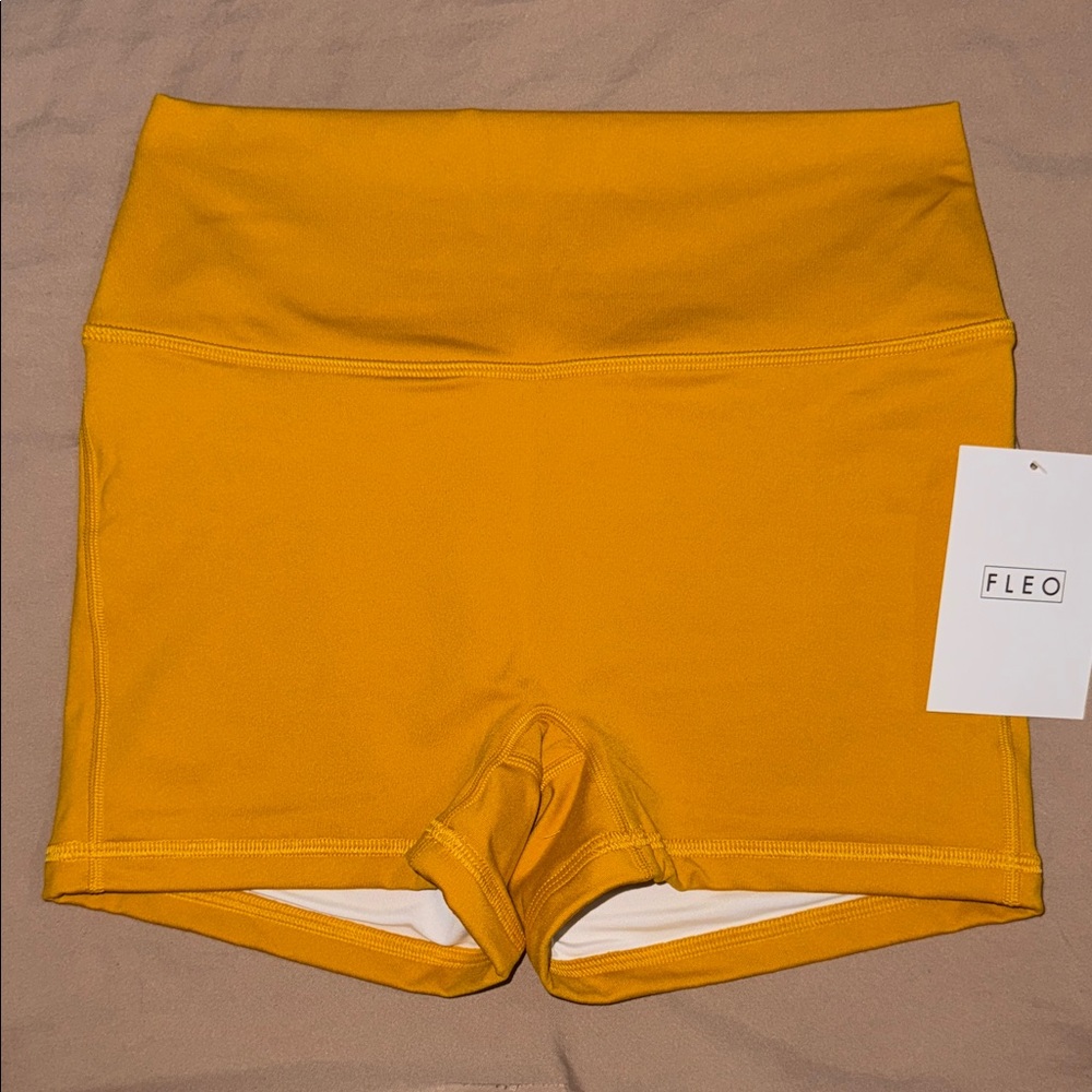 Fleo Ascend Shorts - Golden Yellow